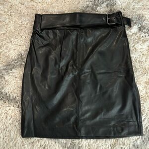 Faux leather skirt brand new!